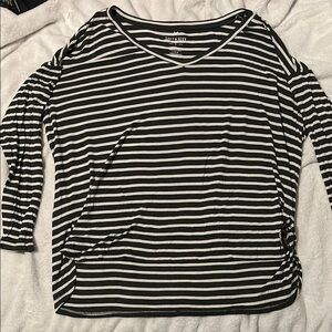 American Eagle Relaxed Long Sleeve Blouse